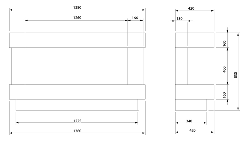 Celsi DLX Monroe 1000 Suite Sizes